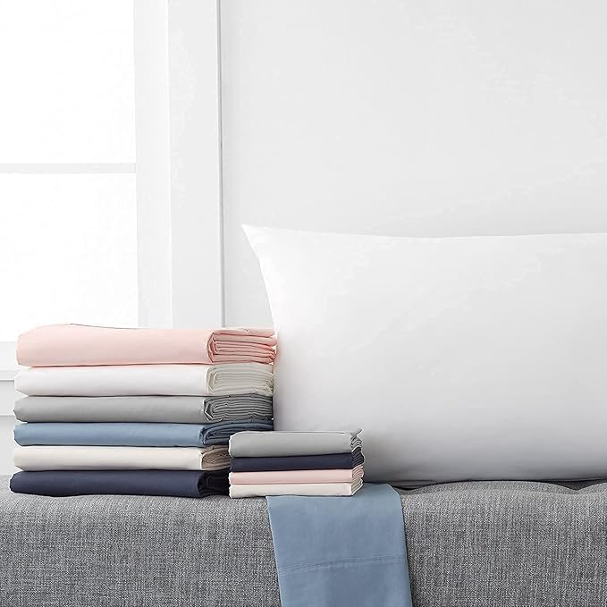 100% Pima Cotton Real 1500 TC 4-Piece Top Split Head King Sheets for