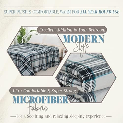 Elegant Comfort Luxury Velvety Feel Blanket, All-Season Lightweight