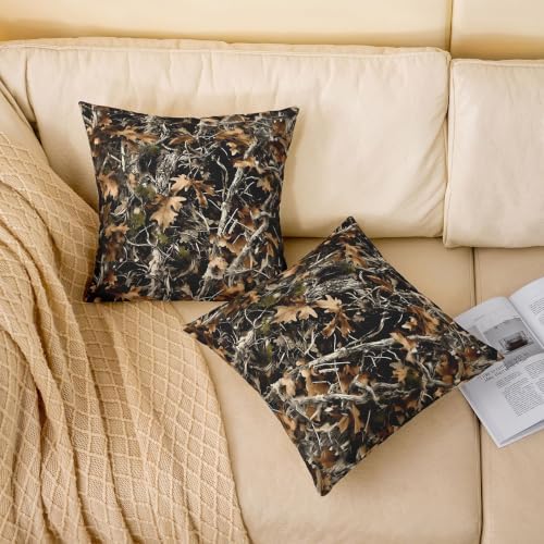 Feelyou Tree Branches Throw Pillow Covers Set of 2 Tree Decorative
