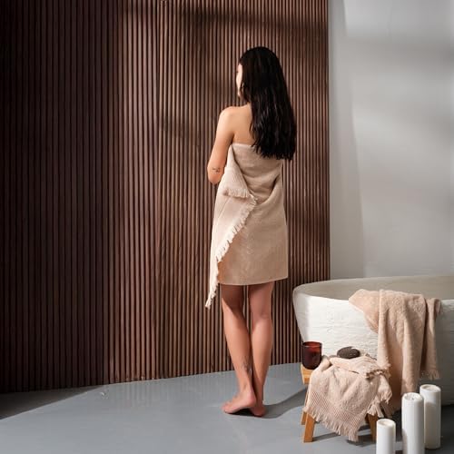 SOFE H&L | NADIAS Decorative Turkish Bath Towel Set, 6-Piece | Moon