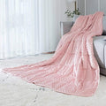 ALANSMA Reversible Weighted Blanket for All Season, Luxury Velvet