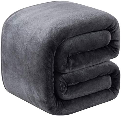 Fleece Blanket King Size 350GSM Lightweight Blankets for California