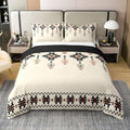 Erosebridal Beige Western 100% Cotton Queen Comforter Cover Native