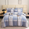 100% Cotton Floral Duvet Cover Queen, Soft Long-Staple Cotton