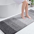 OLANLY Bathroom Runner Rug 59x24, Extra Soft Absorbent Microfiber Bath