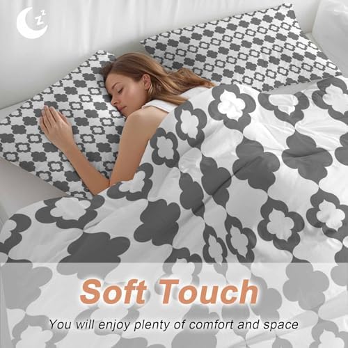 Vintage Bohemia Bedding 3 Piece Duvet Cover Set Full Size, Abstract