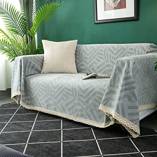 Chenille Throw Blanket, Soft Cozy King Size Lightweight Bedspread
