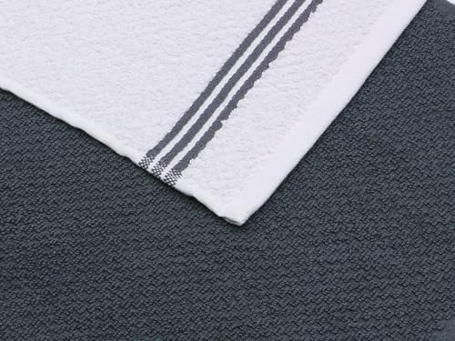 Cotton Dish Towels for Kitchen Drying Dishes, Set of 4, 15" x 25"