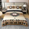 jejeloiu Southwest Native Design Duvet Cover Queen Size Ultra Soft