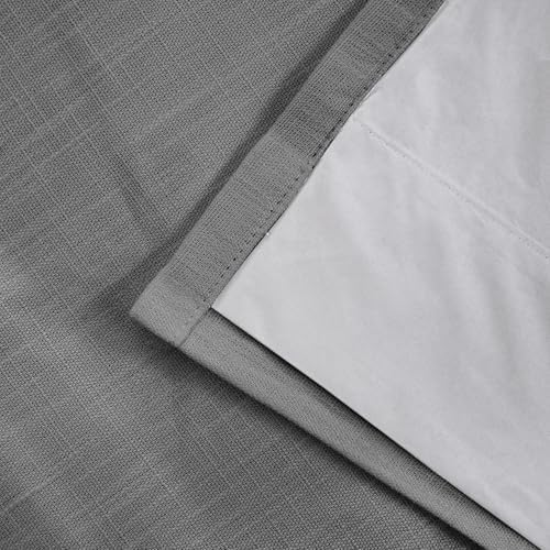Pinch Pleated Full Blackout Curtains, 108 Inches Long, 1 Panel