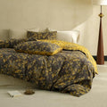 Simple&Opulence Muslin Duvet Cover Set Queen Size, 100% Washed Cotton