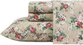 Laura Ashley - Twin Size Sheet Set with Fitted Sheet & Pillowcase