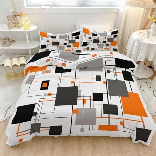 Duvet Cover Set Queen - Ultra Soft Microfiber Reversible Comforter