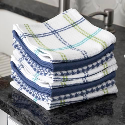 T-Fal Premium Waffle Dish Cloths: Highly Absorbent, Super Soft Long