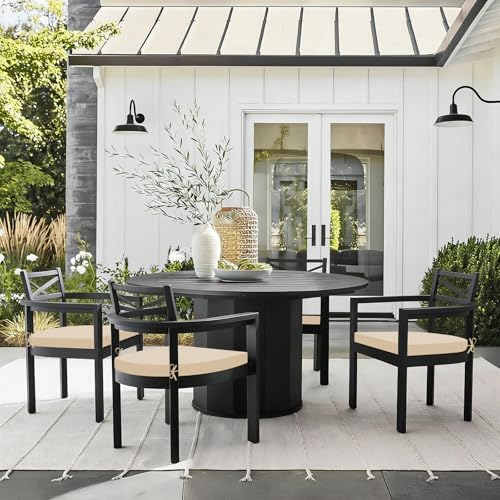 Basic Beyond Outdoor Chair Cushions Set of 4, Outdoor Cushions for
