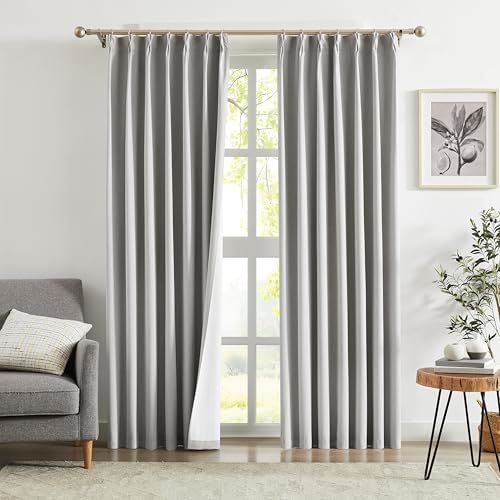 Randall Linen Textued 100% Blackout Curtain for Living