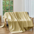 CHUFFED Cotton Waffle Blanket King Size - Plush Milk Velvet &