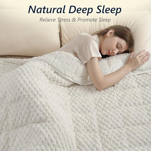 Mr. Sandman Weighted Blankets for Adults, Queen Size 80 x 87 Inches
