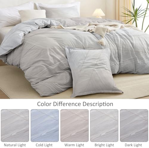 Duvet Cover California King Microfiber - Reversible Minimalism Line