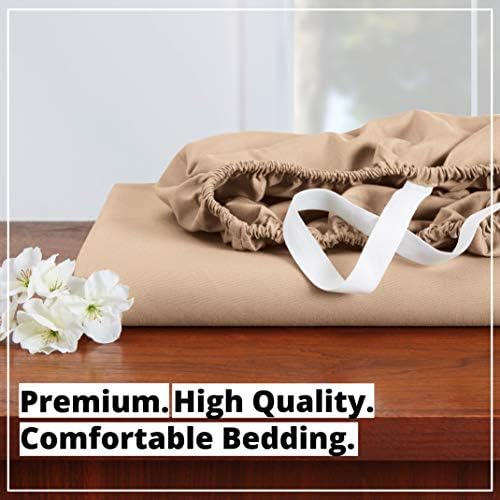 Empyrean 2 Pack Twin XL Fitted Sheets - Deep Pocket 14-16 Inch, Ultra