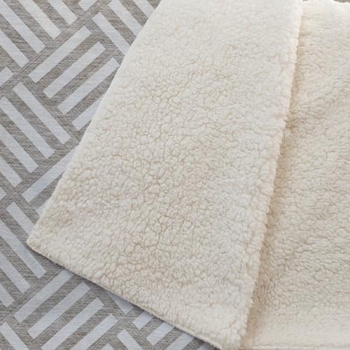 Addison Rugs ASB620 Taupe 50" x 70" Oversized Sherpa Throw Blanket