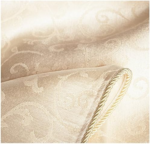 Lenox Opal Innocence Tablecloth, Ivory - 60" W x 102" L