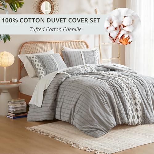INK+IVY Imani 100% Cotton Duvet Mid Century Modern Design, All Season