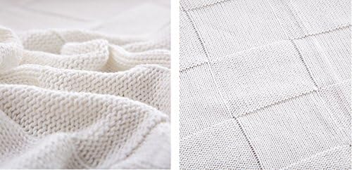 100-percent Cotton Cable Knitted Woven Soft Throw Sofa/Bedding/Couch