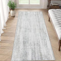 MUJOO Washable Runner Rug 2x6 Area Rugs Low Pile Non Slip Modern