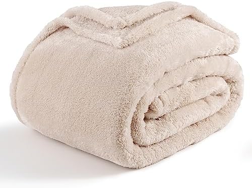 Berkshire Blanket Classic Extra-FluffyTM Plush Blanket King Size, Soft