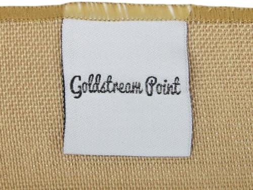 6 x 108 Inch (Set of 6) Natural Brown Polyester Burlap Table Runner