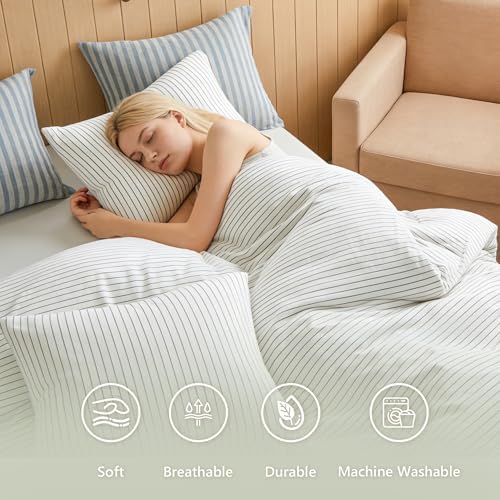 Simple&Opulence 100% Jersey Knit Cotton Duvet Duvet Cover Set -Ultra