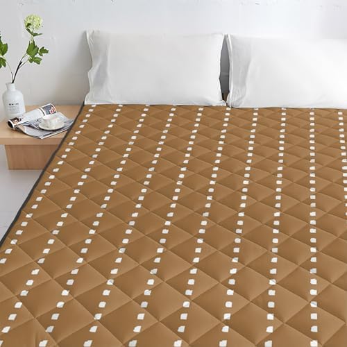 T&H XHome Ticking Quilt California King Luxury Quilted Comforter
