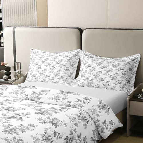 Erosebridal Botanical 100% Cotton Comforter Cover Queen Vinatge