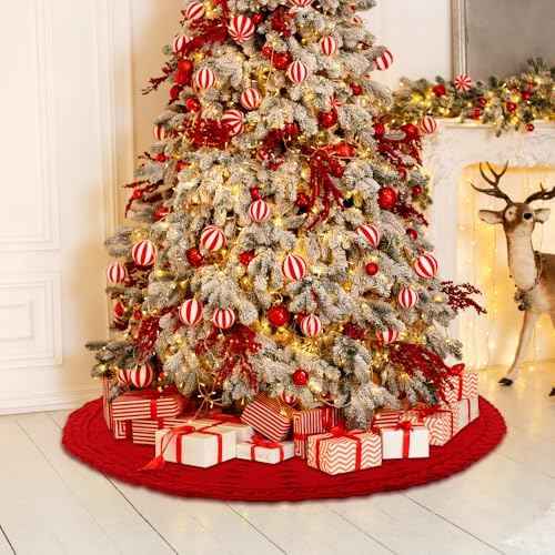 YUJUN 48 in Christmas Tree Skirt