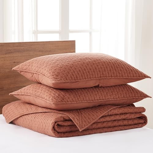 Levtex Home Cross Stitch Reversible King Bedspread Set (120x104in)