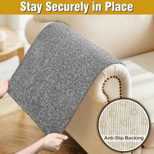 Couch Arm Covers Set of 2, 24"×20"