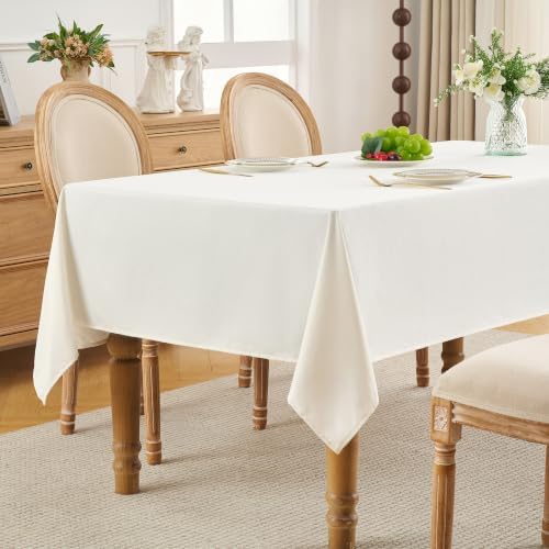 Tablecloth Rectangle 60" x 106", Ivory White