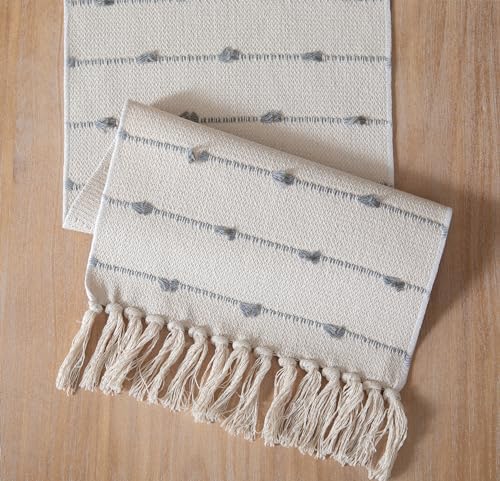 Caflife Boho Table Runner 108 Inchs Long for Modern Farmhouse Room