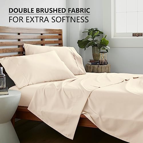 American Home Collection Twin XL Sheet Set - Ultra-Soft Microfiber
