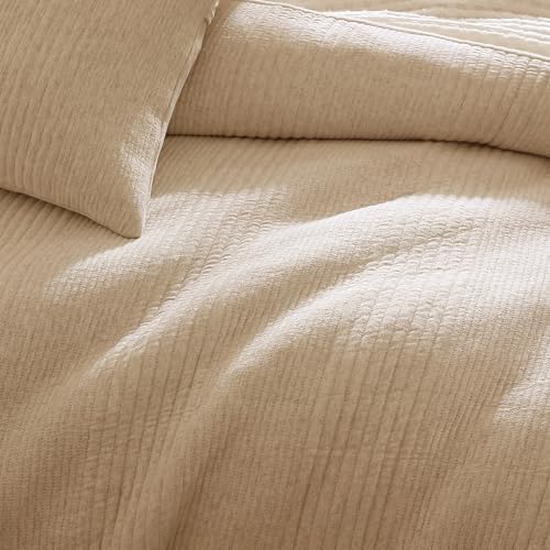 Duvet Cover Set - Full/Queen, Soft Jersey Knit Bedding - 3 Piece