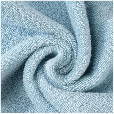 3 Pack Cotton Towels, Thick 40s Yarn Face Bath Towels, Absorbent &