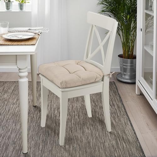 SQUARE MOON Chair Cushions for Dining Chairs, 3 Inch Thick Comfortable