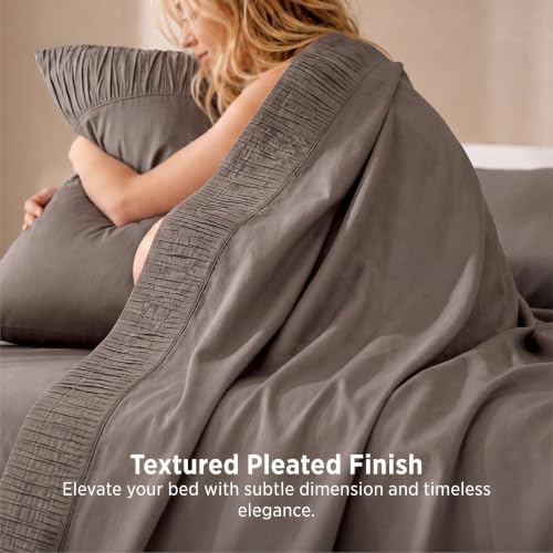 Bedsure Queen Sheet Set - 4 Pieces Soft, Breathable, Cooling Bed
