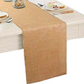 (TM) 12 X 108'' Natural Hessian Table Runners Rustic Burlap Wedding