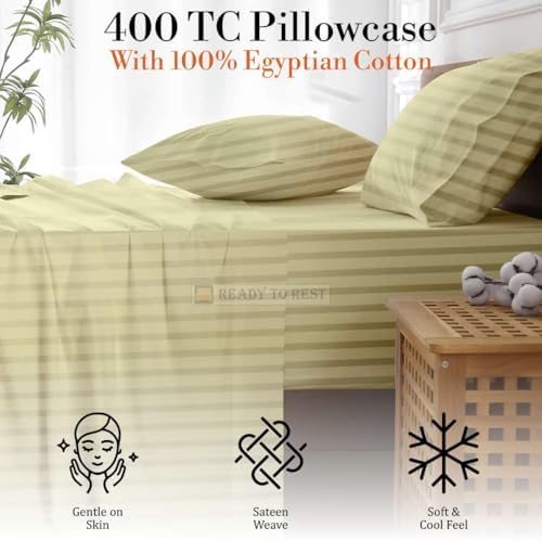 Ready To Rest 100% Egyptian Cotton Split King Sheets Sets for