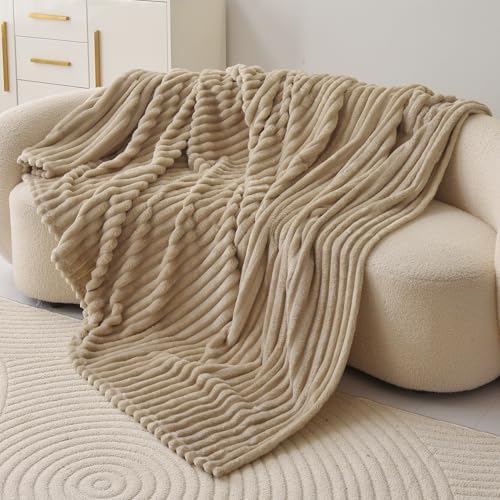 Fleece King Throw Blanket for Couch & Bed, Cozy Warm Gifts for Women