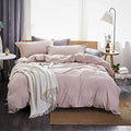 Dreaming Wapiti Duvet Cover Queen,Washed Microfiber Pink Queen Size