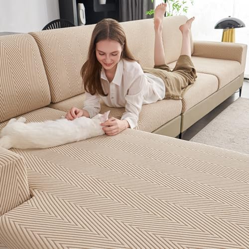Couch Cushion Covers for Sectional Sofa, Wear Resistant Individual