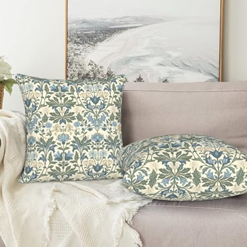 Famame Decorative Pillow Covers Set of 2 Vintage Traditional Floral